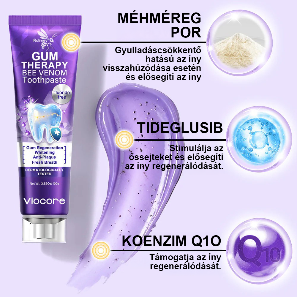 Timnlik® VioCore Méhméreg Fogkezelő Fogkrém🔥