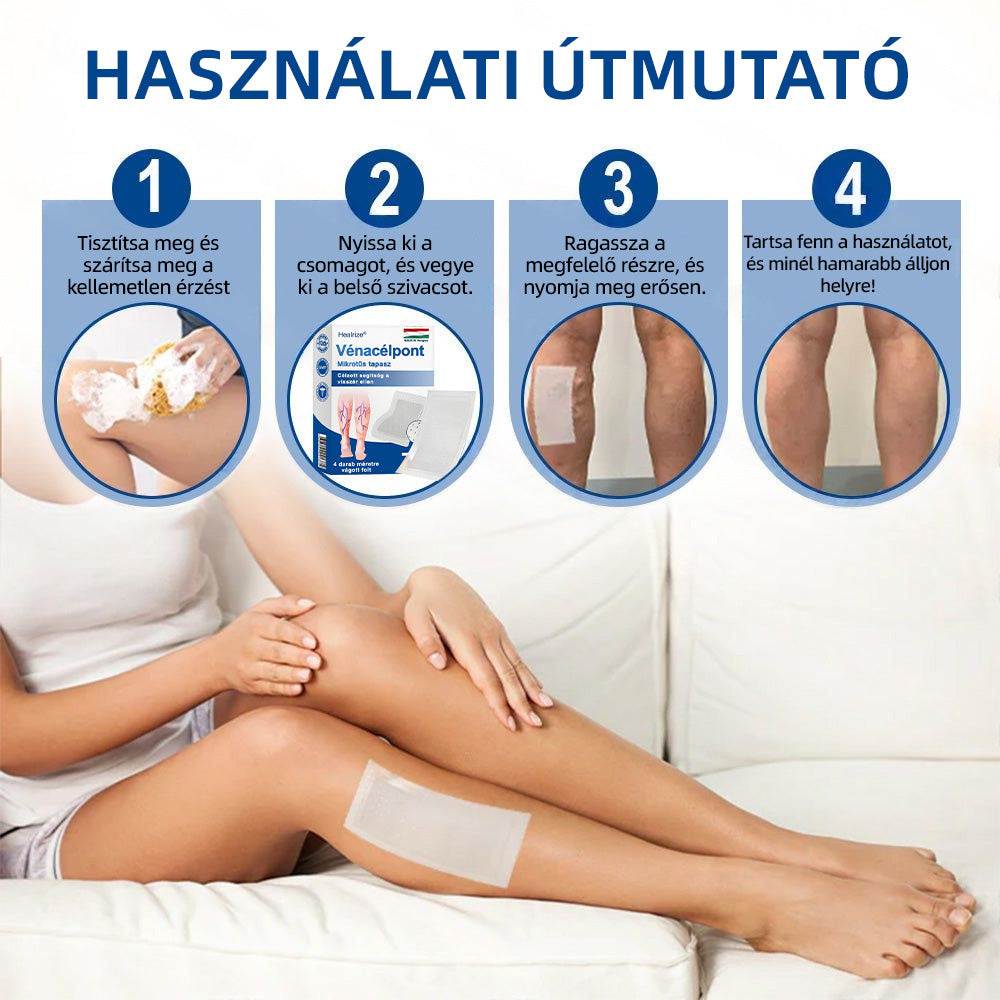🇭🇺Yutuof® 👩‍⚕️VeinTarget mikrotűs tapasz⚡Azonnali enyhülés hosszú távú eredmények-🔥🔥🔥