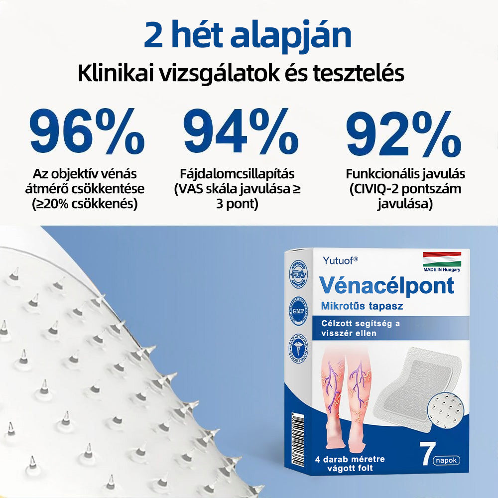 🇭🇺Yutuof® 👩‍⚕️VeinTarget mikrotűs tapasz⚡Azonnali enyhülés hosszú távú eredmények-🔥🔥🔥
