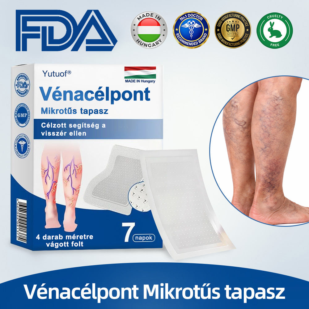 🇭🇺Yutuof® 👩‍⚕️VeinTarget mikrotűs tapasz⚡Azonnali enyhülés hosszú távú eredmények-🔥🔥🔥
